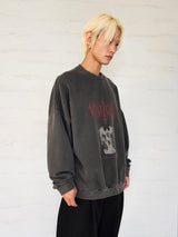 VENTIQUE ピグメントワールドメタルスウェットシャツ 2colors