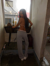 [Made] Baby sweatpants (grey)
