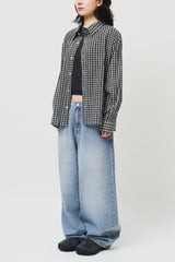 (W) Misty String Wide Denim (2color)