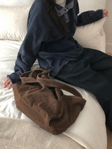 パンドフウォッシングデニムドットバッグ