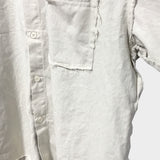 グランジプレーンシャツ_ライトベージュ