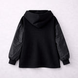 Waveline Hood Semi-Zipup (2 colors)
