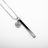 Men's Stick Bar Necklace_ST SLIM NEC