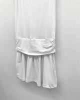 Khan side shirring sleeveless one-piece (3color)