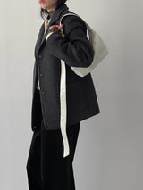[wool90%] ヘヴィーウールオーバーフィットジャケット