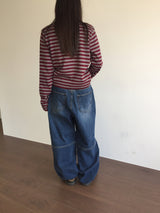 Barrel Wide Balloon Denim (1color)