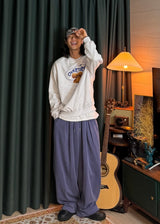 Pigment Balloon A-Line Wide Pants 4COLOR
