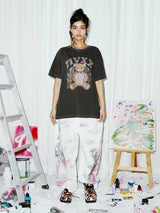 ANGEL BEAR TEE CHARCOAL