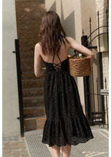 Camellia Dress Black