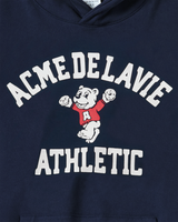 25FW DANCING AC BEAR HOODIE DARK NAVY