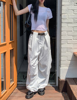 Nick Belted パラシュートナイロンパンツ