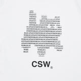 VASS LETTERING ART HALF T UNISEX (2COLOR)