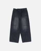 Low Snap Balloon Denim Pants (2 Colors)
