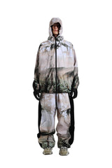 PP STRETCH HOODED JACKET FOG FOREST