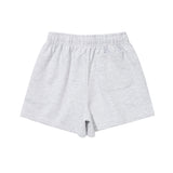 TEMPUS PATCH SHORT PANTS [WHITE MELANGE]