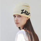 New Wave Varzar Jacquard Beanie Light Yellow