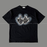 DV denim finger T-shirt (2 colors)
