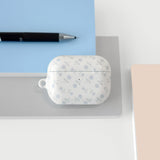 oab flower airpods case (white)