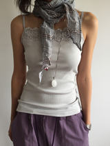 Double Lace Sleeveless (6color)