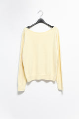 パステルボートネックニット(4colors)