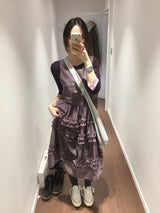 YWD チュールロングドレス (3color)