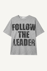Leader Printed Slub T-shirt