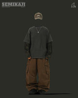 NA Side Cargo Parachute Pants