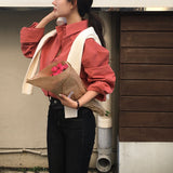 [High density fabric] ブリテンボキシーフィットオータムコットンシャツ