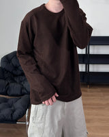 Roen wide cut shoulder knit