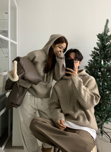 Logane Cash-like Bangada Hooded Knit