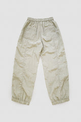 Silky jogger pants, Light khaki