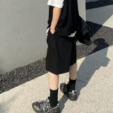 ワイドバンディングコットンハーフパンツ 2C