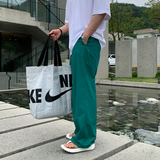 ワイビードクールアイスストリングピンタックワイドパンツ