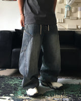 TC Side Pocket Ball Rune Denim Pants (3C)