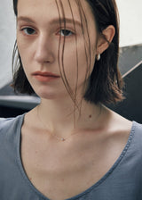 [925 silver] Deux.silver.150 / プーピアス (シルバー)