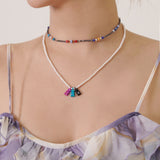 Three Petit Bear Friends Necklace