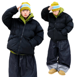 Soft-Warm Velvet Puffer Jacket