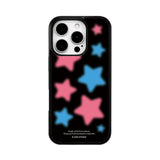 [MADE] blur kitsch star epoxy bumper case - black