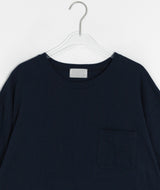 [unisex] モンゾレイヤードポケットボクシー半袖Tシャツ