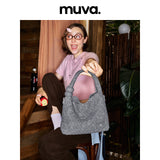 muva. ウーブン ハンド＆ミニ 2WAYトートバッグ