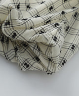 Marlie Tie Strap Check Top 231630062