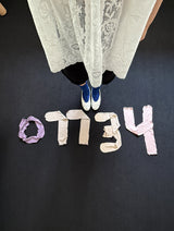 metal eyelet flat shoes (black)