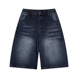 GP124 Vintage Jack Denim Bermuda Pants (INDIGO)