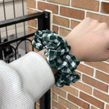 Check Scrunch-Green
