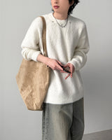 Chloe Pearl Angora Knit