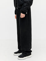 Wide Lounge Pants - Black