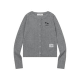 ERN Rネック ケーブルニット カーディガン(3COLOR)