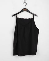 Soopul vintage layered lace strap tank top sleeveless