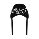 [FANCY X DUSTY] F.D.C イヤーラップビーニー (BLACK) F25NM1009