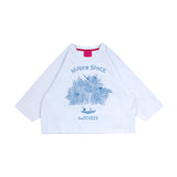 ワイドクロップエデンツリーラグランショートスリーブTシャツ (FOR WOMAN) _SYS7TS58SB